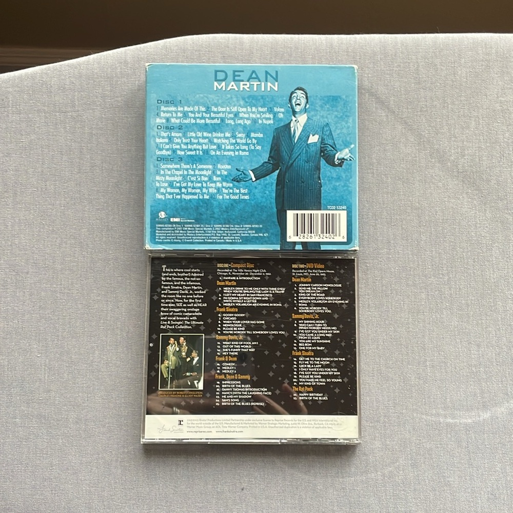 The Rat Pack & Dean Martin CD Bundle - Picture 2 of 6